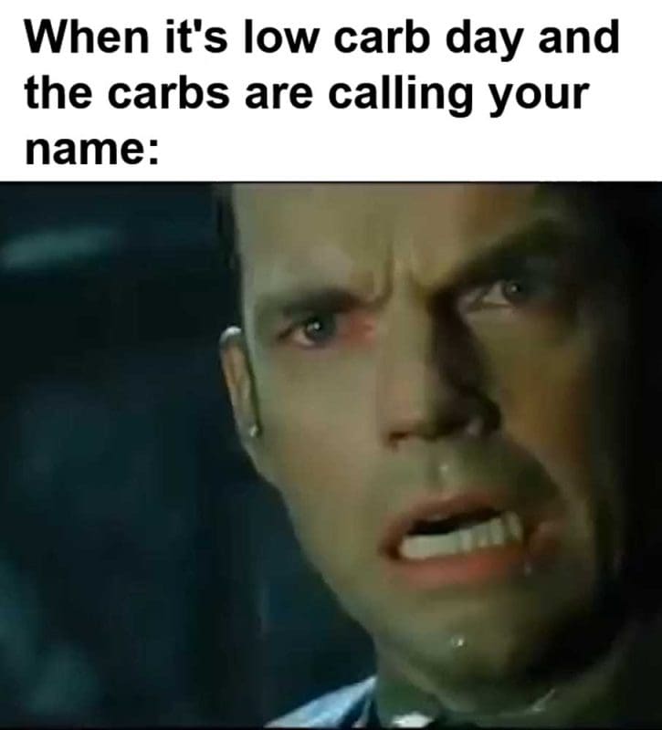When It's Low Carb Day And The Carbs Are Calling Your Name