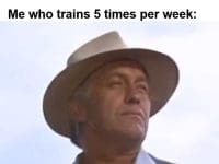 Friend You're So Lucky Not Being Fat Me Who Trains Times Per Week