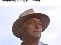 When Your Gym Buddy Suggests Skipping The Gym Today