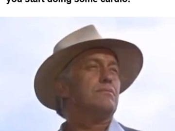 When Your Lifting Partner Suggests You Start Doing Some Cardio
