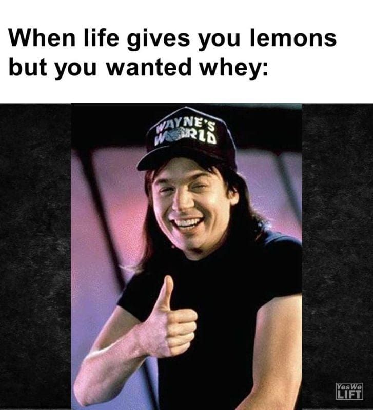 When Life Gives You Lemons But You Wanted Whey