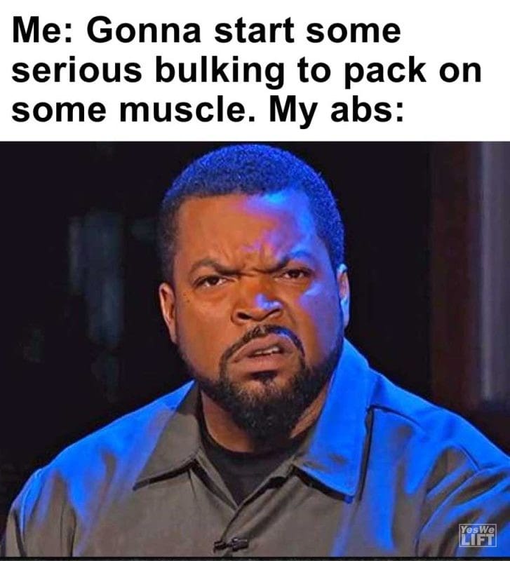 Me Gonna Start Some Serious Bulking To Pack On Some Muscle My Abs