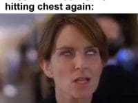 When Your Gym Buddy Suggests Skipping Legs And Hitting Chest Again