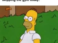 When Your Gym Buddy Suggests Skipping The Gym Today
