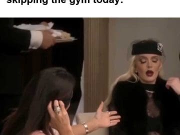 When Your Gym Buddy Suggests Skipping The Gym Today