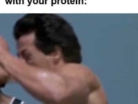 When You Get A Free Shaker With Your Protein