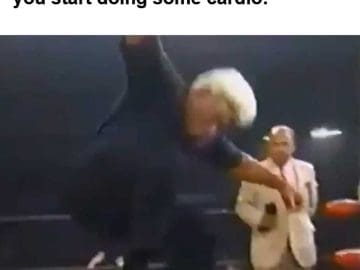 When Your Lifting Partner Suggests You Start Doing Some Cardio