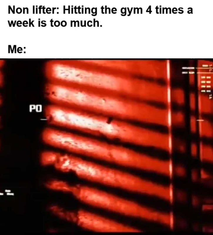 Non Lifter Hitting The Gym Times A Week Is Too Much Me