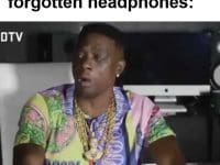 Gets To The Gym Forgotten Headphones