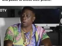 When They Curling In The Squat Rack And Pause To Check Their Phone