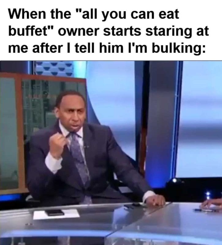 When The All You Can Eat Buffet Owner Starts Staring At Me After I Tell Him I'm Bulking