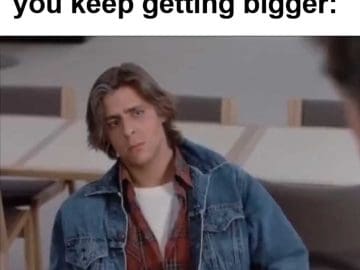 How Haters Look When You Keep Getting Bigger