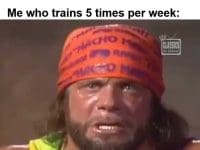 Friend You're So Lucky Not Being Fat Me Who Trains Times Per Week