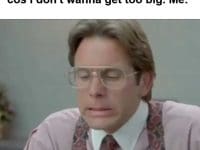 Friend I Don't Wanna Lift Heavy Cos I Don't Wanna Get Too Big Me