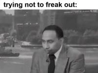 When The Pre Starts Kicking Way To Hard And You're Trying Not To Freak Out