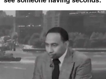 When You're Dieting And You See Someone Having Seconds