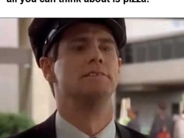 When You Want To Get Into Shape But All You Can Think About Is Pizza