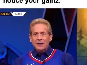 When Your Friends Finally Notice Your Gainz