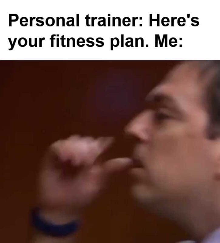 Personal Trainer Here's Your Fitness Plan Me