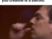 When Someone Tries To Tell You Creatine Is A Steroid