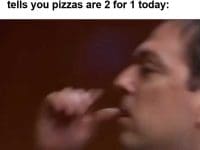 When You've Ordered A Salad At Your Favourite Restaurant And The Waiter Tells You Pizzas Are For Today