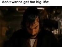 Friend I Don't Wanna Lift Heavy Cos It's Bad For The Joints And I Don't Wanna Get Too Big Me