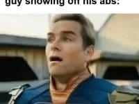 When You See Some Skinny Guy Showing Off His Abs