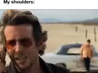 Me Fully Determined To Bench Two Plates My Shoulders