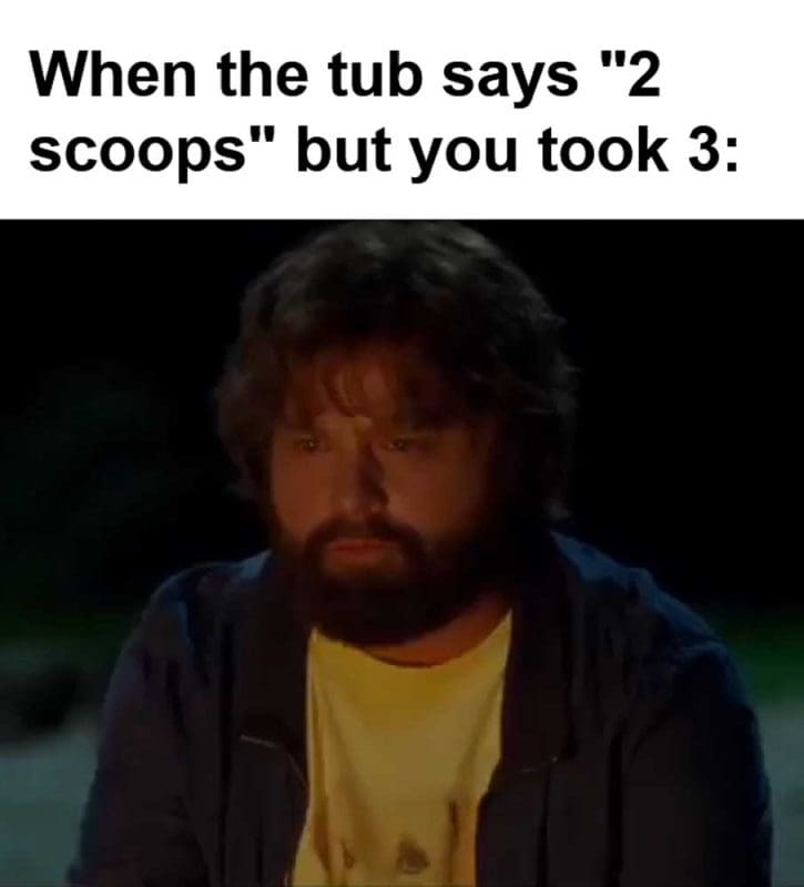 When The Tub Says Scoops But You Took