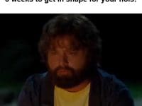 When You Realise You Have Less Than Weeks To Get In Shape For Your Hols