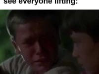 When You're Injured And See Everyone Lifting