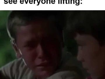 When You're Injured And See Everyone Lifting