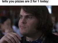 When You've Ordered A Salad At Your Favourite Restaurant And The Waiter Tells You Pizzas Are For Today