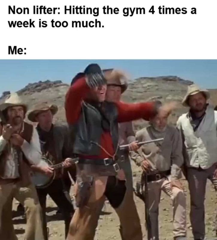 Non Lifter Hitting The Gym Times A Week Is Too Much Me