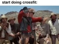 That Look You Give Someone When They Tell You They Gonna Start Doing Crossfit