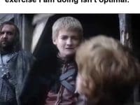 When Someone Claims The Exercise I Am Doing Isn't Optimal