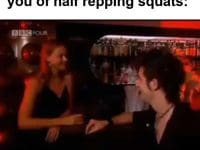 When Someone Accuses You Of Half Repping Squats