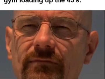 When You See A Hot Girl In The Gym Loading Up The 's