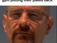 When You See Someone In The Gym Putting Their Plates Back