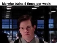 Friend You're So Lucky Not Being Fat Me Who Trains Times Per Week