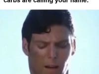 When You're On A Diet And The Carbs Are Calling Your Name