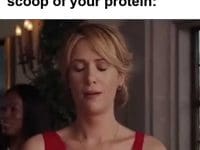 When Someone Asks For A Scoop Of Your Protein