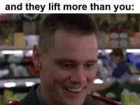 When You Bring Your Non Lifting Friend To The Gym And They Lift More Than You