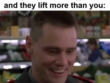 When You Bring Your Non Lifting Friend To The Gym And They Lift More Than You