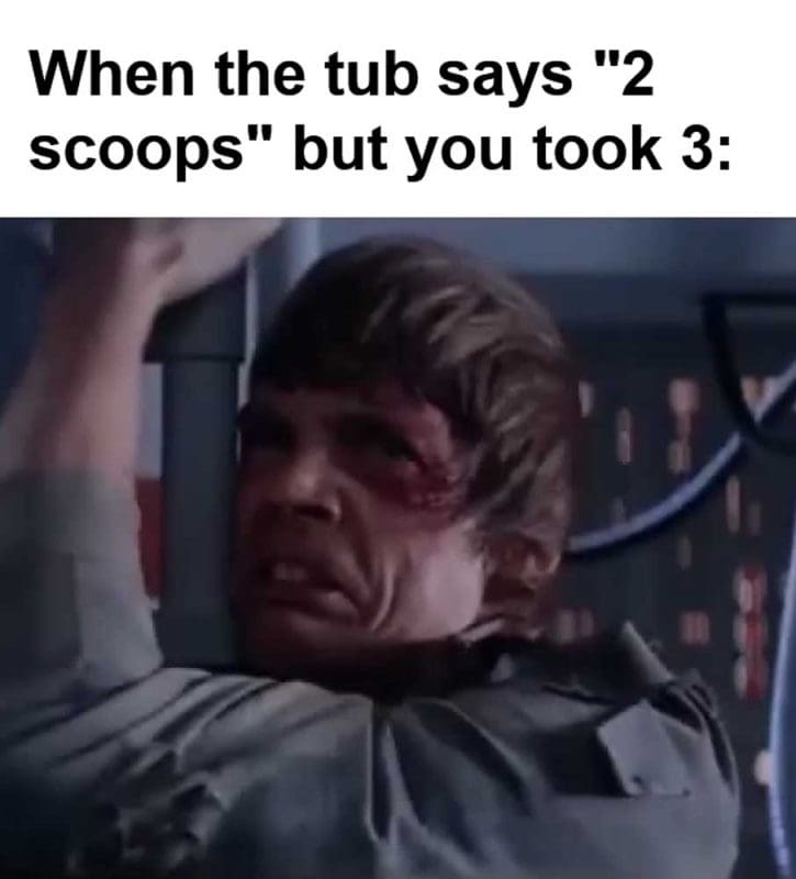 When The Tub Says Scoops But You Took