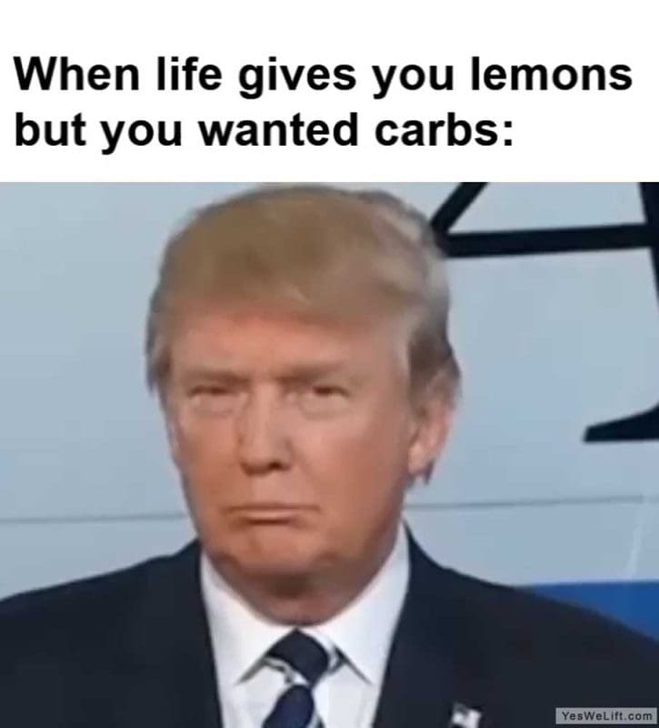 When Life Gives You Lemons But You Wanted Carbs