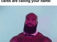 When It's Low Carb Day And The Carbs Are Calling Your Name