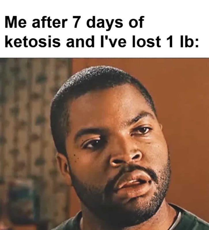 Me After Days Of Ketosis And I've Lost Lb