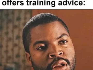 When A Gym Newbie Offers Training Advice
