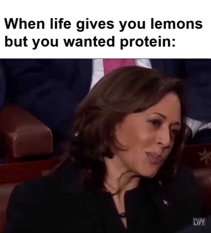 When Life Gives You Lemons But You Wanted Protein